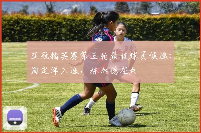 亚冠精英赛第五轮最佳球员候选：周定洋入选，林加德在列