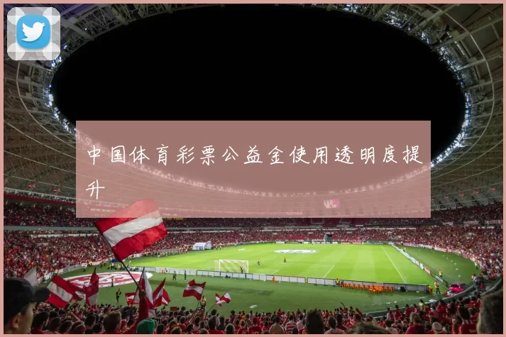中国体育彩票公益金使用透明度提升